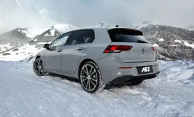 Volkswagen Golf VIII Med AEZ Tioga Titan Fälgar Från OCL Brorssons 03