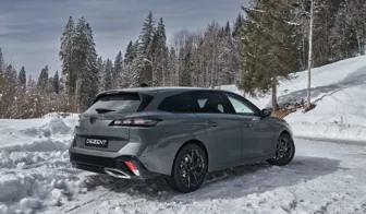 DEZENT AP black Peugeot 308 rear