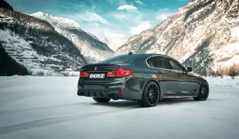 DOTZ Tanaka black BMW5 Heck