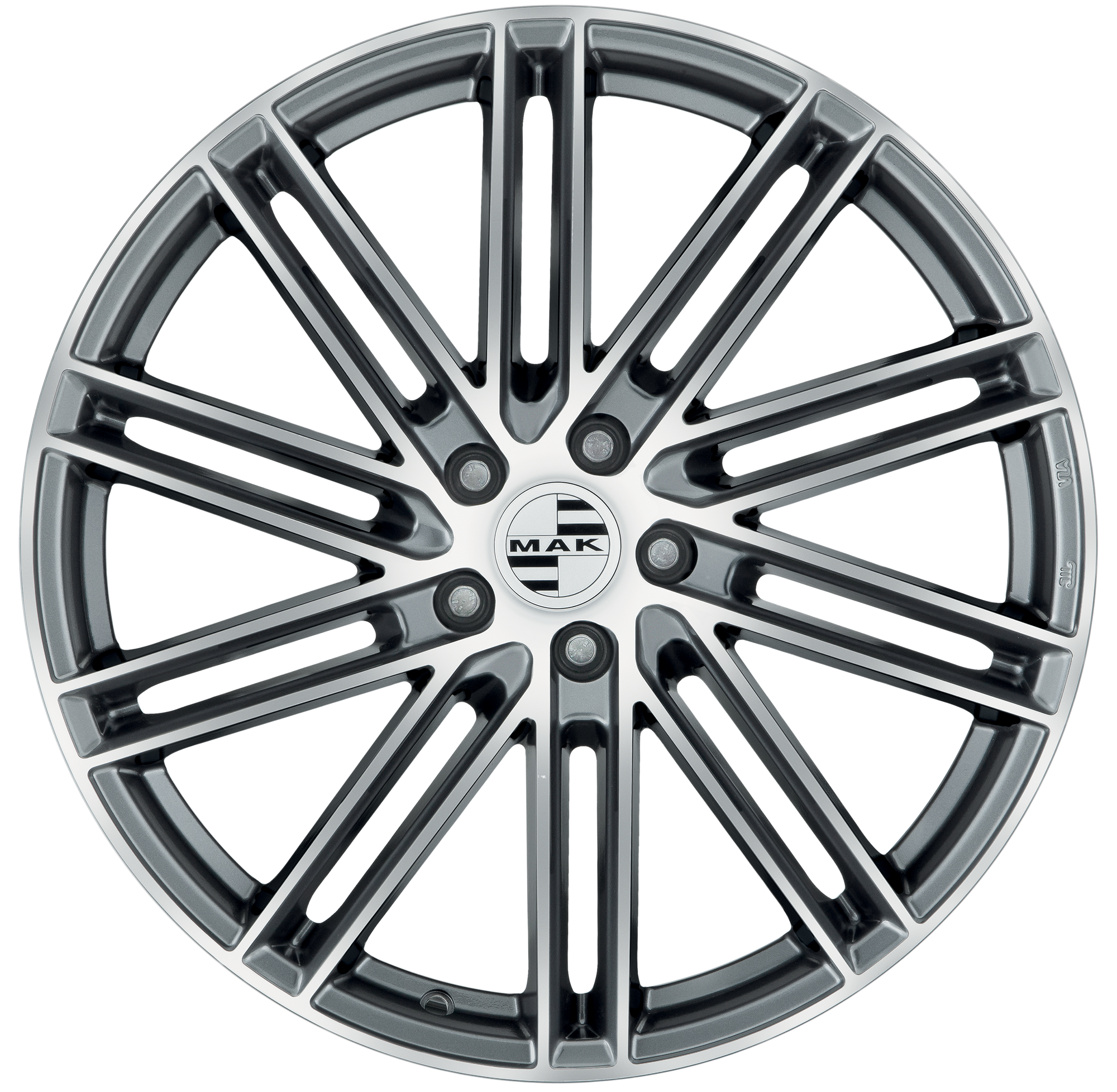 MAK Leipzig Gun Metallic Mirror Front