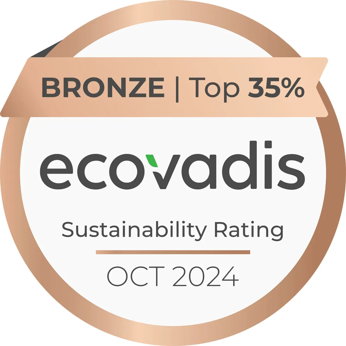 Ecovadis Bronze Medal