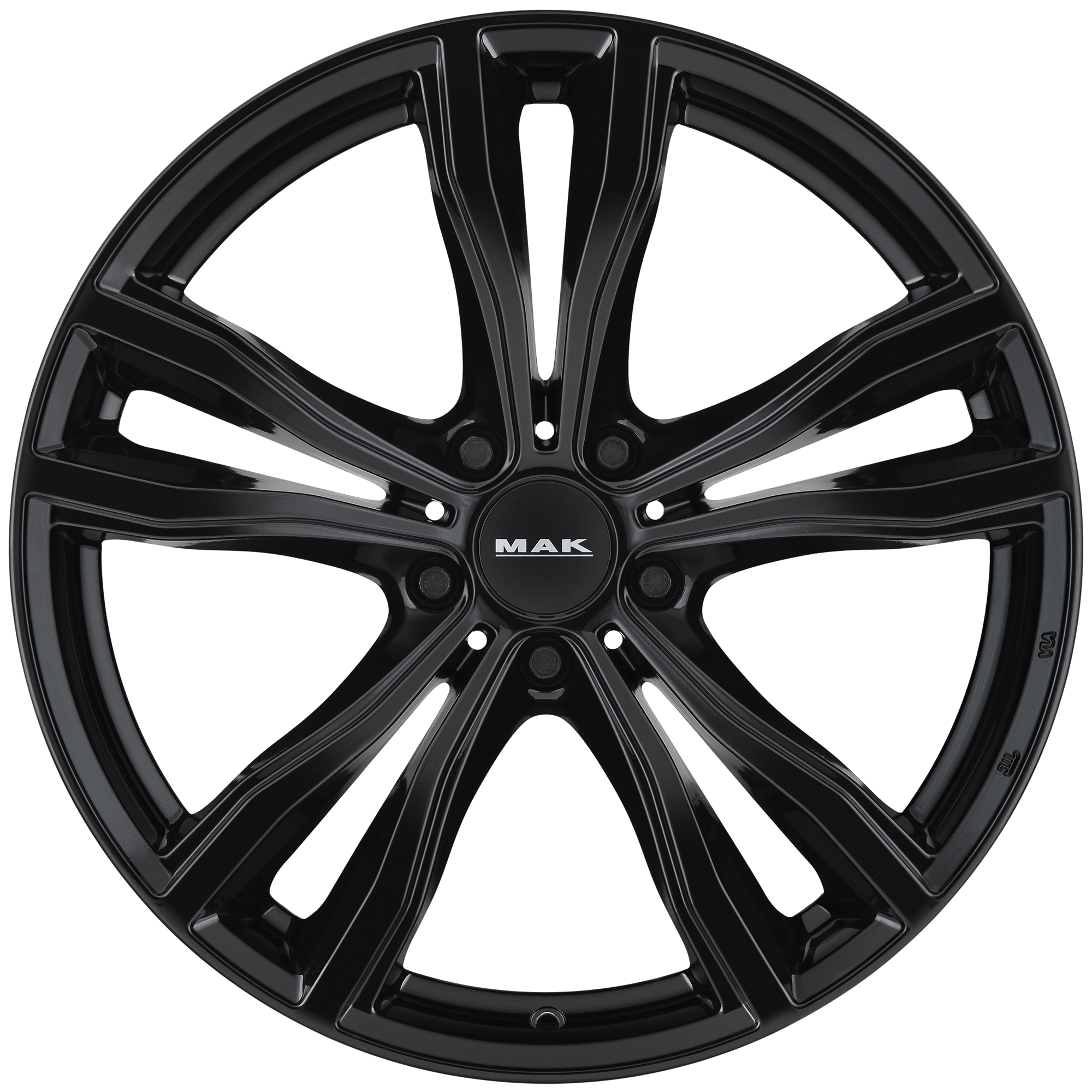 MAK X Mode Gloss Black Front