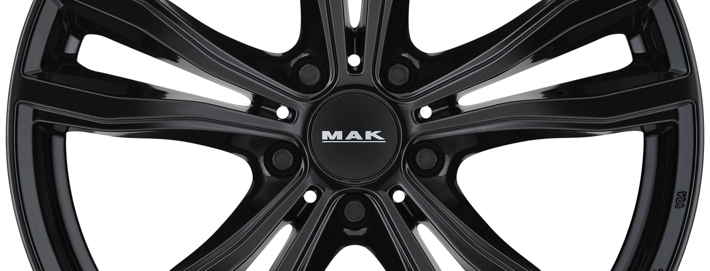 MAK X Mode Gloss Black Front