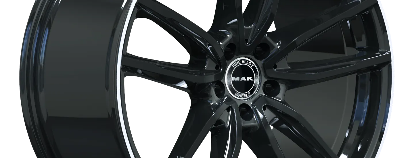 MAK Evo Gloss Black Mirror Ring 3 4