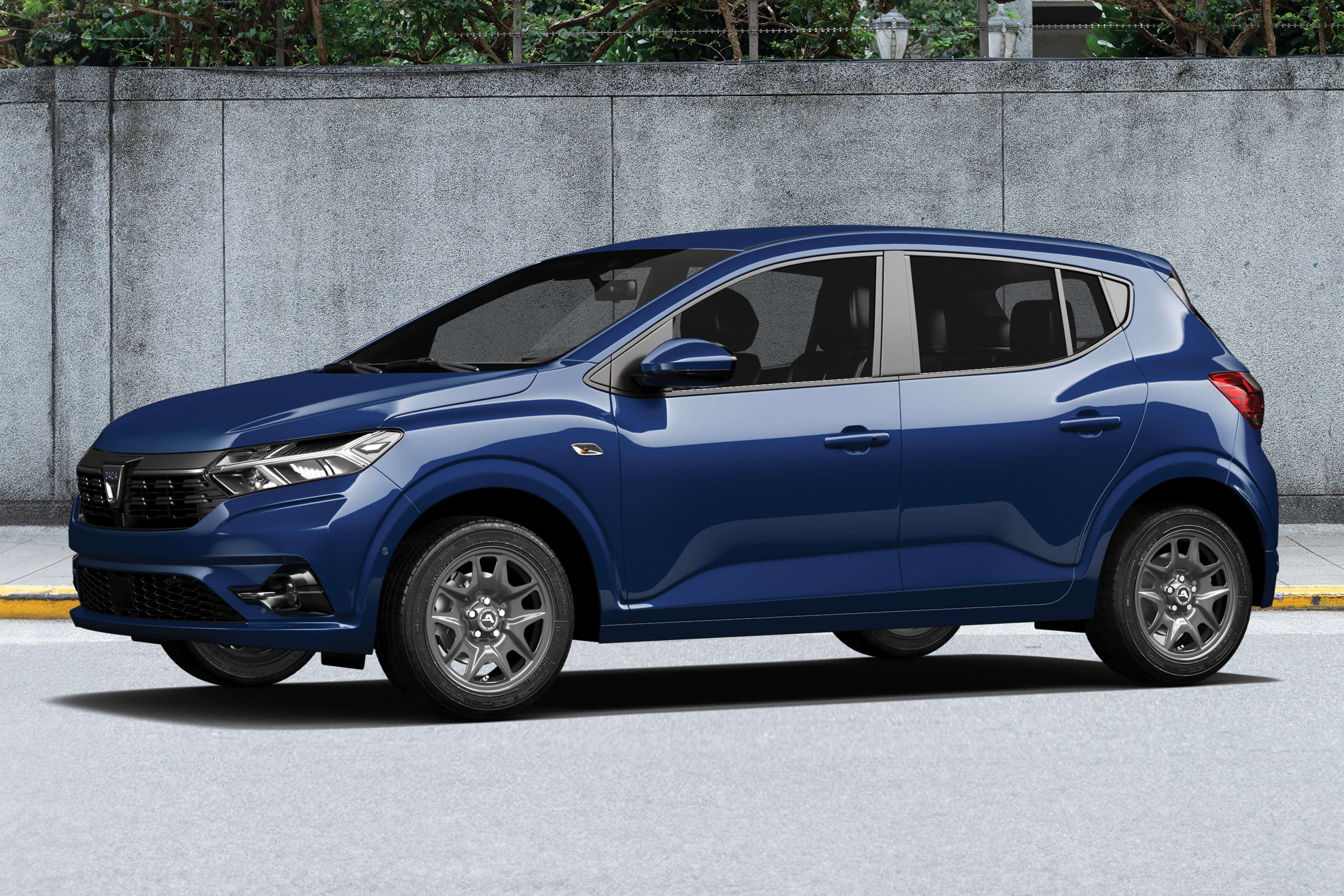 ALCAR Hybridrad 02 grey Dacia Sandero Heck