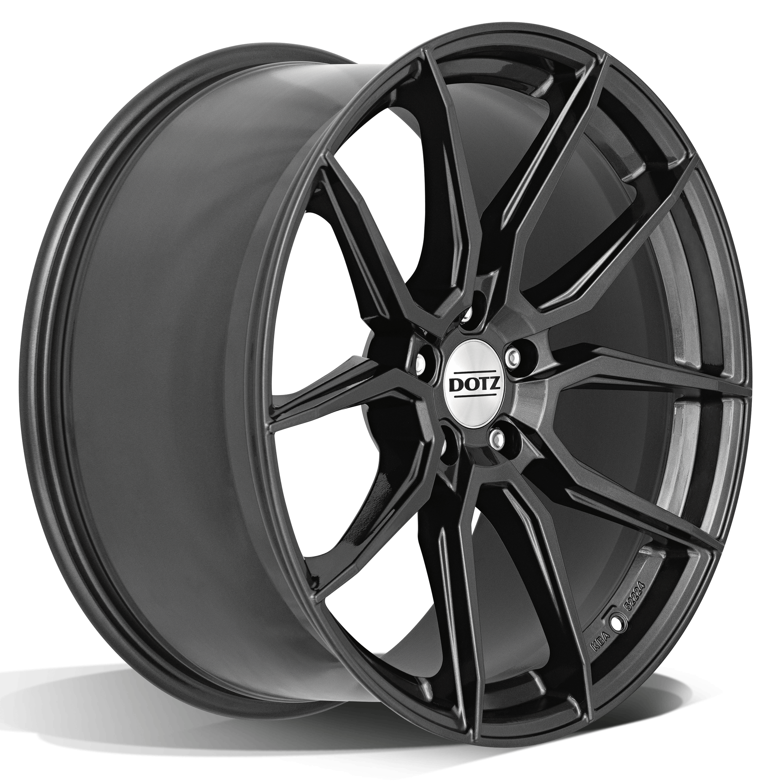 DOTZ Misano grey alloy wheel extreme side 