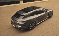 AEZ Alaska dark Porsche Taycan GTS rear summer