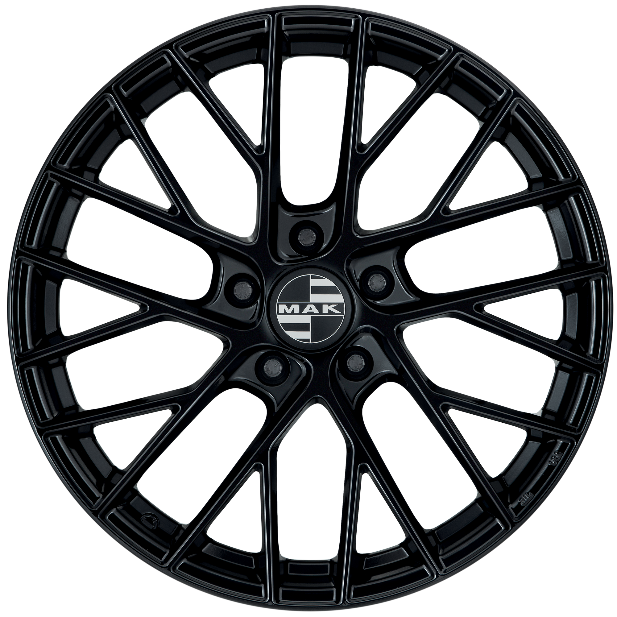 MAK Monaco D Gloss Black Front