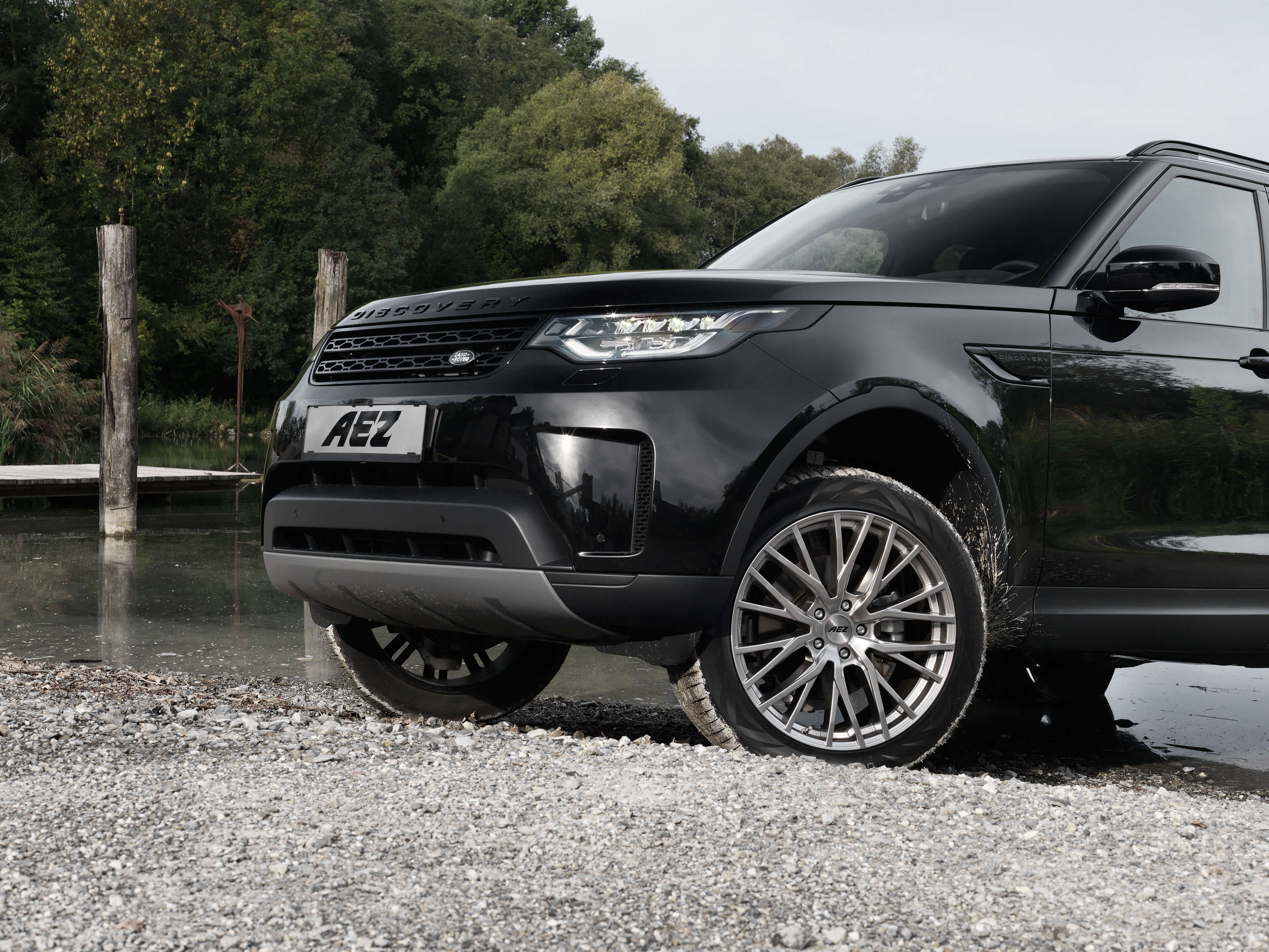 AEZ Panama alloy rim Range Rover SUV Detail front axle ALCAR