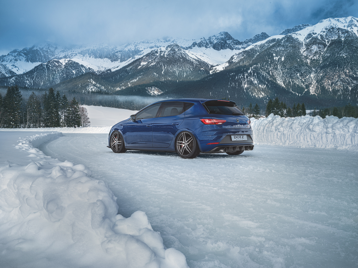 DOTZ Interlagos dark Leon Cupra rear