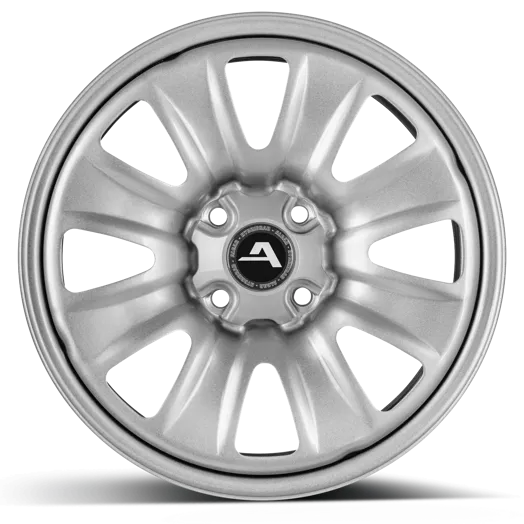 ALCAR hybrid wheel 02 silver frontal