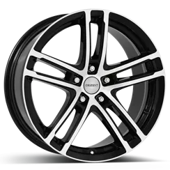 DEZENT TZ-c dark alloy wheel side