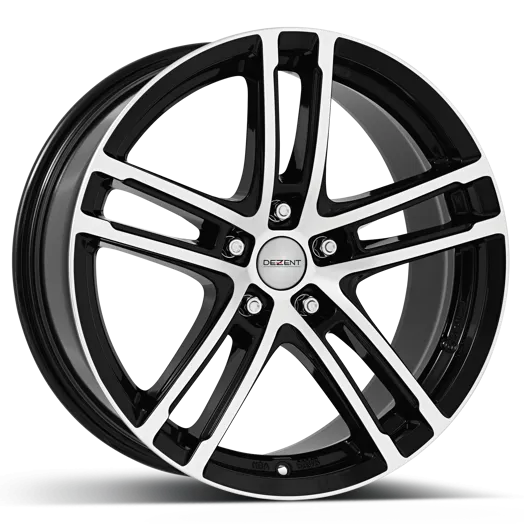 DEZENT TZ-c dark alloy wheel side