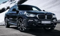 DEZENT TA dark BMW X4 front