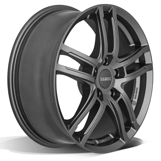 DEZENT TZ graphite Alufelge extrem seitlich