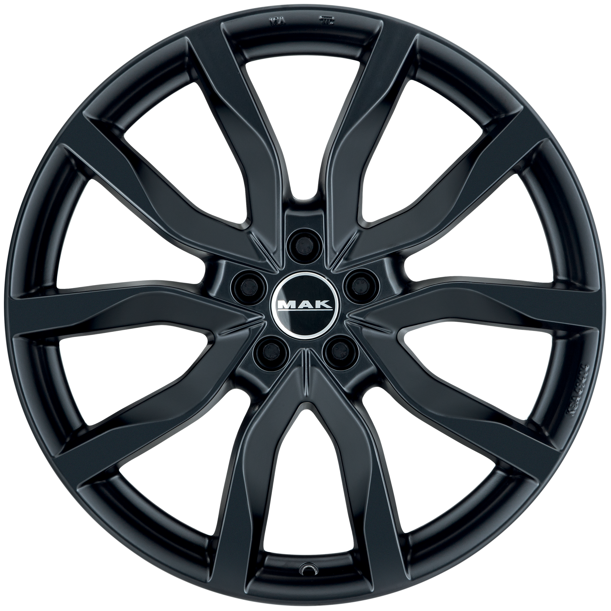 MAK Koln Matt Black Front