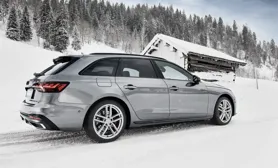 DEZENT TR silver AudiA4 rear