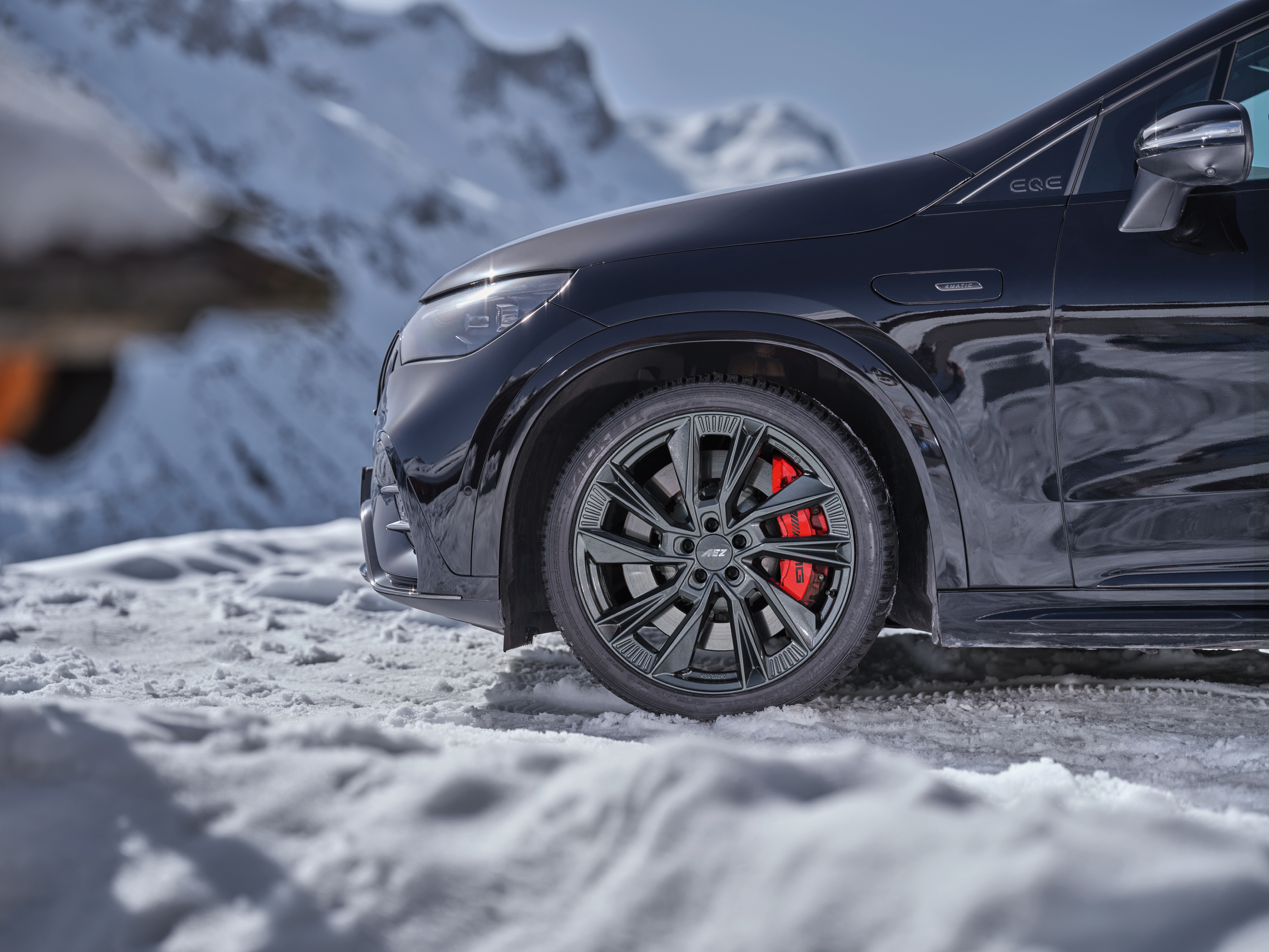 AEZ Havanna Grey Mercedes EQE SUV AMG Winterpic10