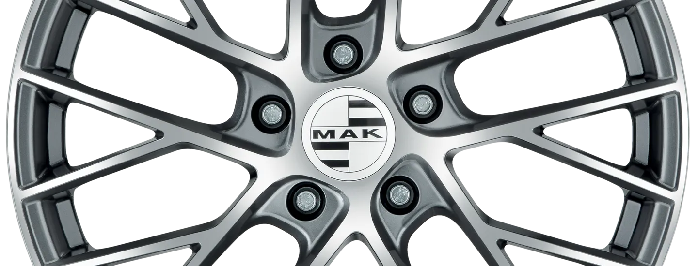 MAK Monaco D Gun Metallic Mirror Front