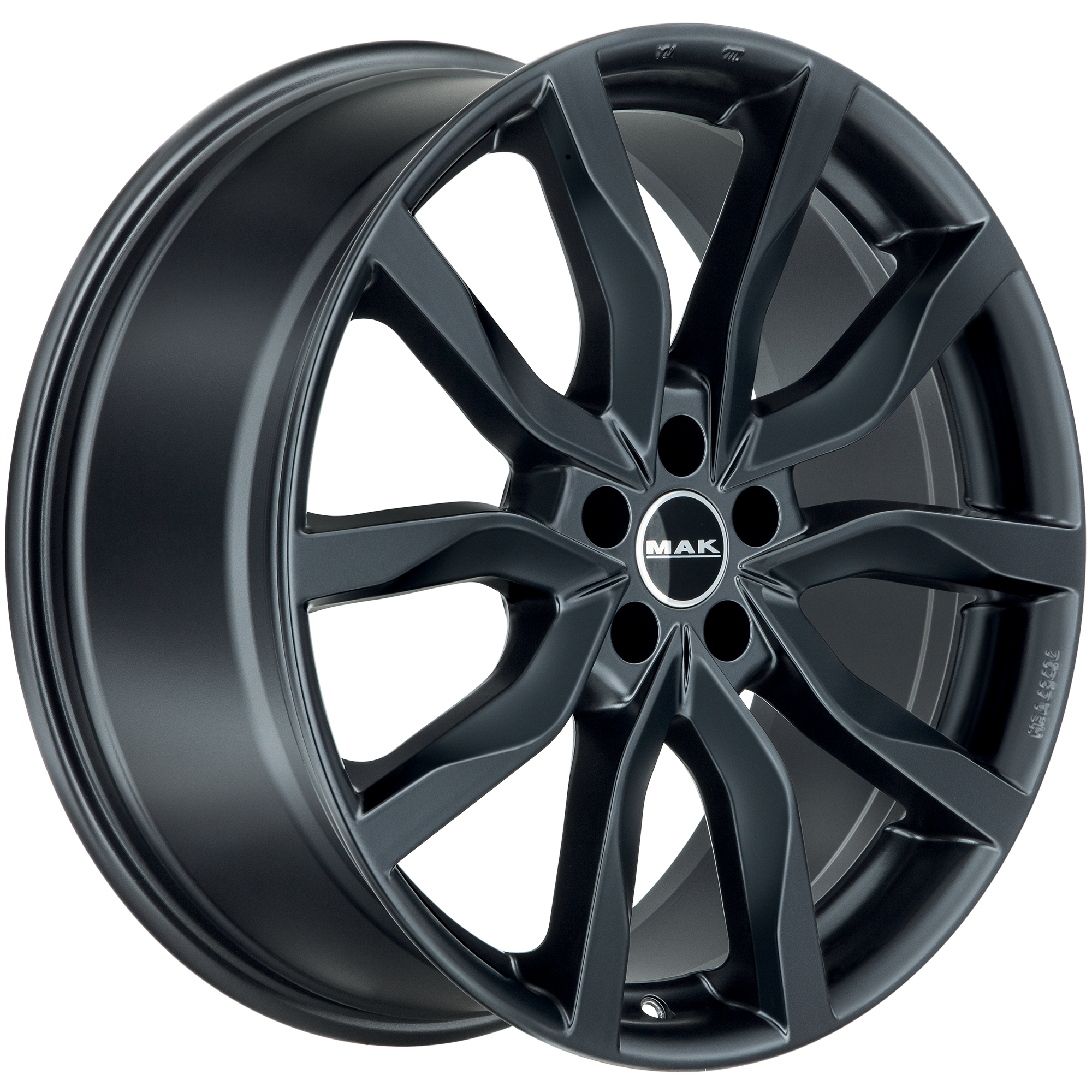 MAK Highlands Matt Black 3 4