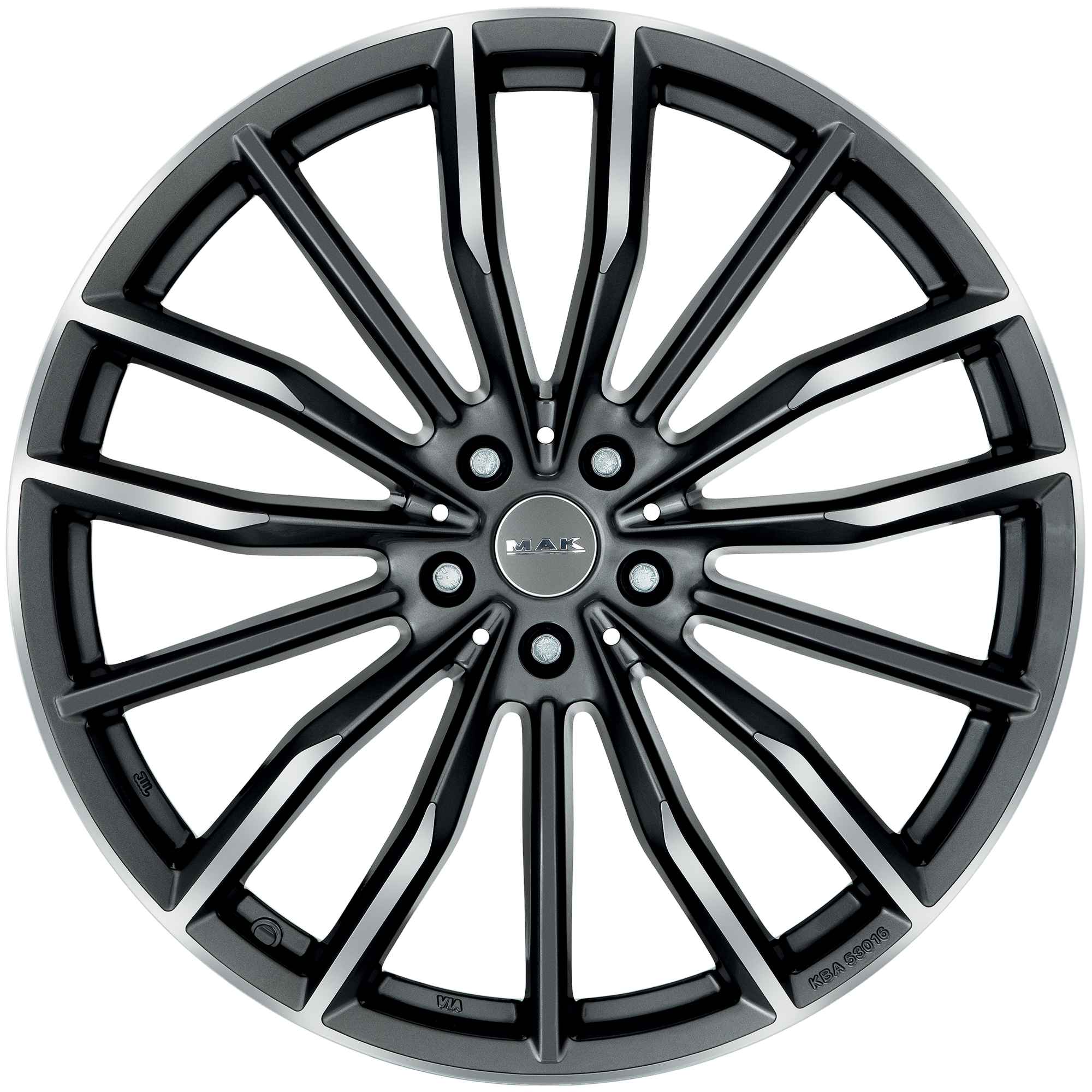 MAK Rapp D Gun Metallic Mirror Front