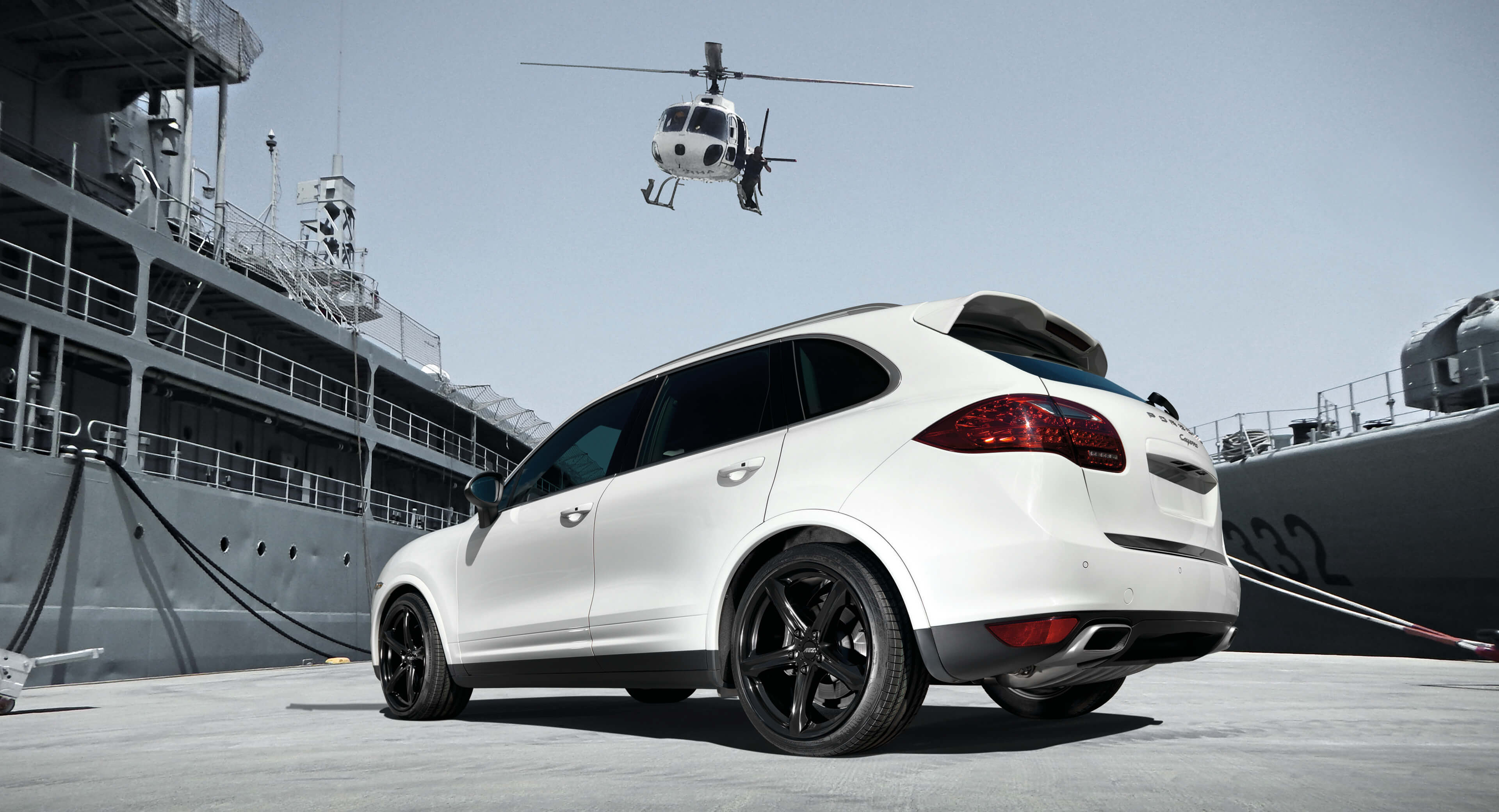 AEZ Yacht dark SUV alloy wheel Porsche Cayenne