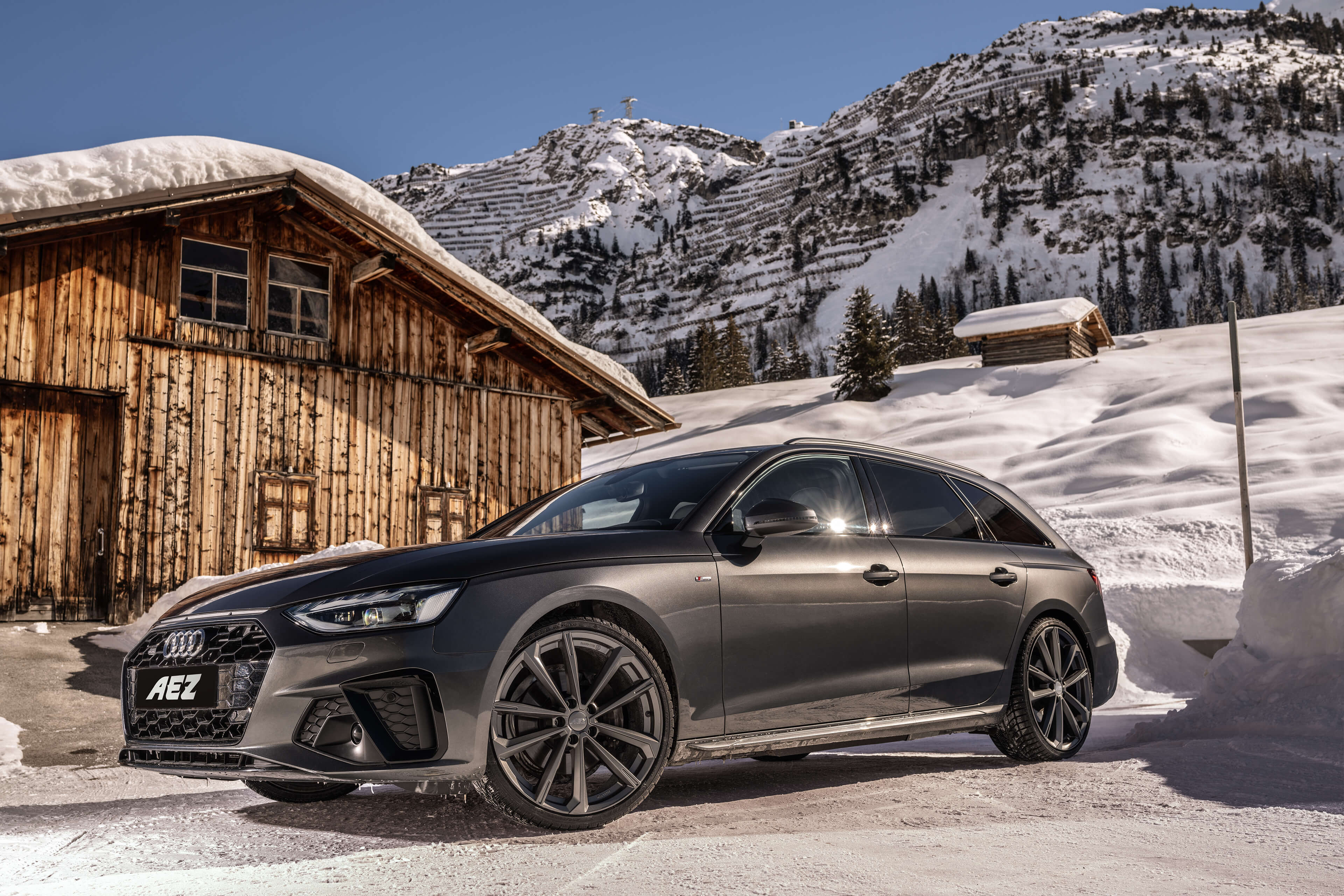 AEZ Aruba graphite Audi A4 front