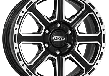 DOTZ Kalahari dark 4x4 Alufelge