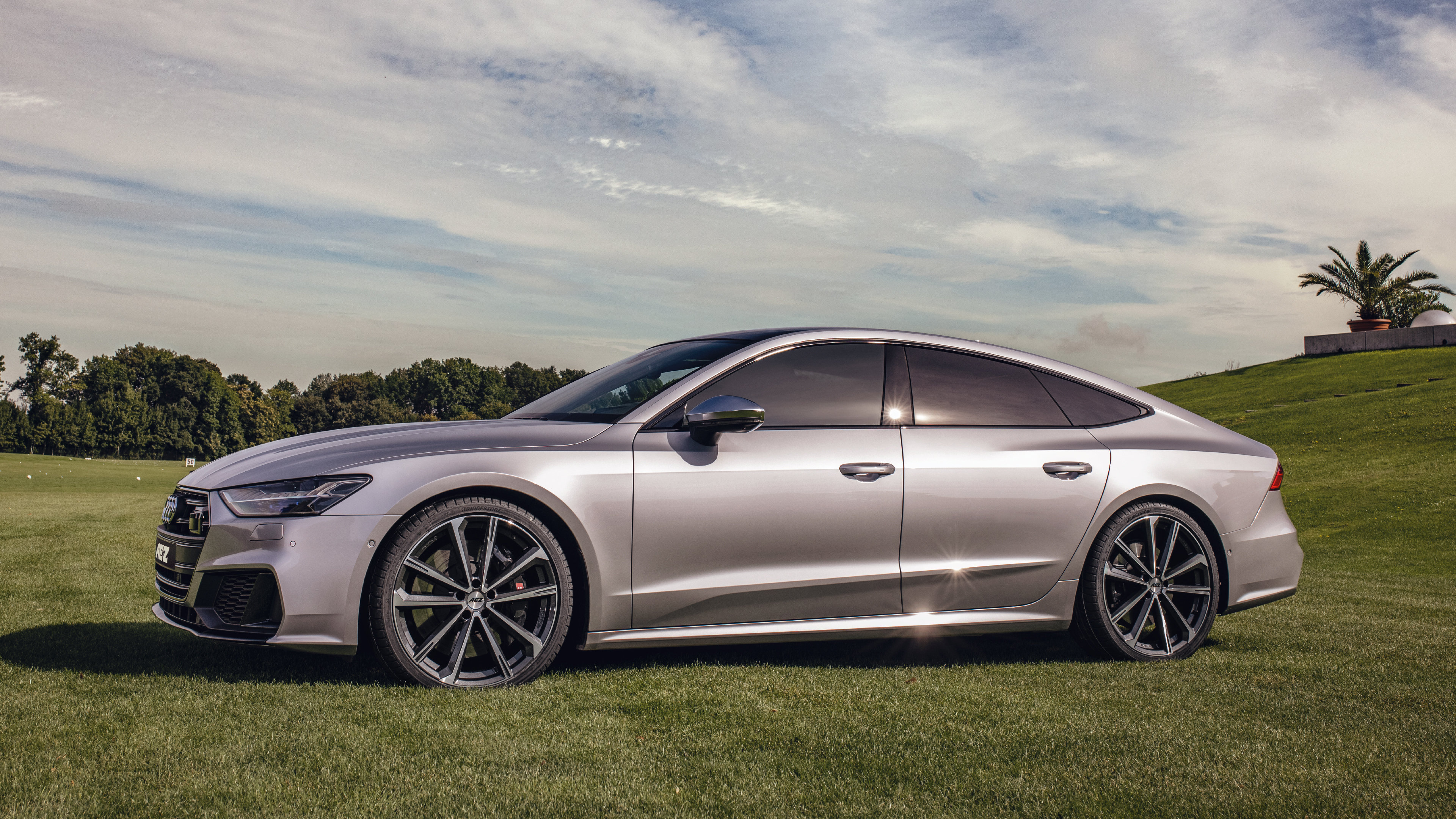 Audi S7 med AEZ Aruba dark fälgar från OCL Brorssons