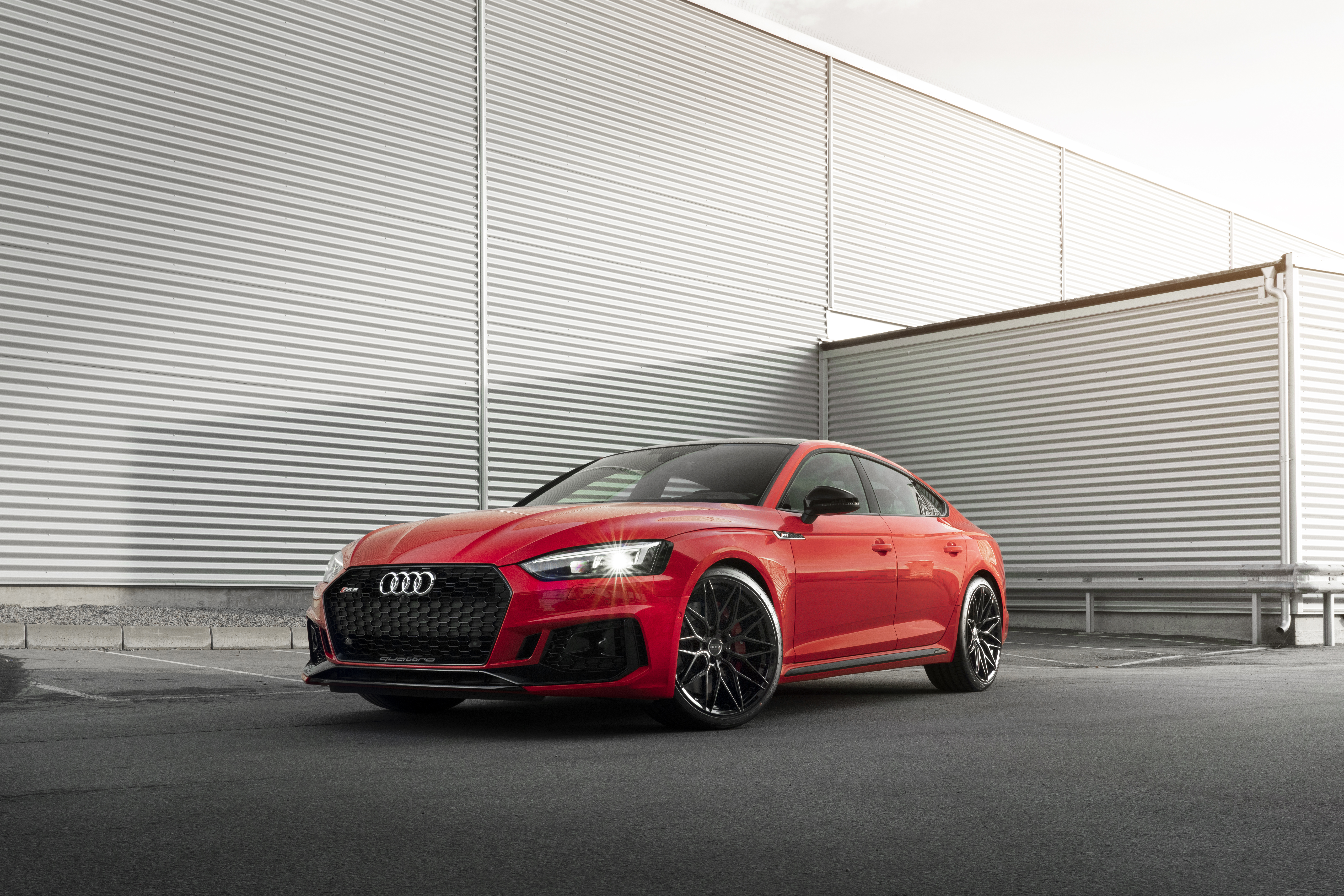 AUDI RS5 With DOTZ Suzuka Black 10X20 ET28 01
