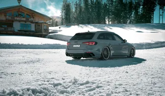 DOTZ Tanaka dark Audi RS4 rear