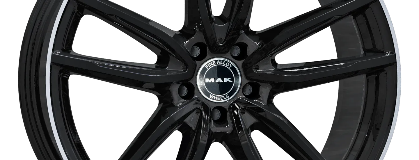 MAK Evo Gloss Black Mirror Ring Ant