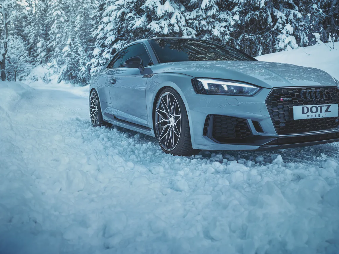 DOTZ Suzuka Dark Audi RS5 Winterpic 01