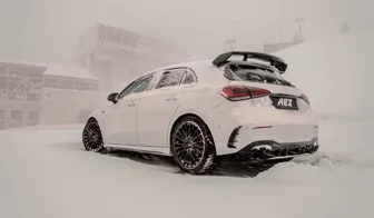 AEZ Berlin black Mercedes A45s Heck