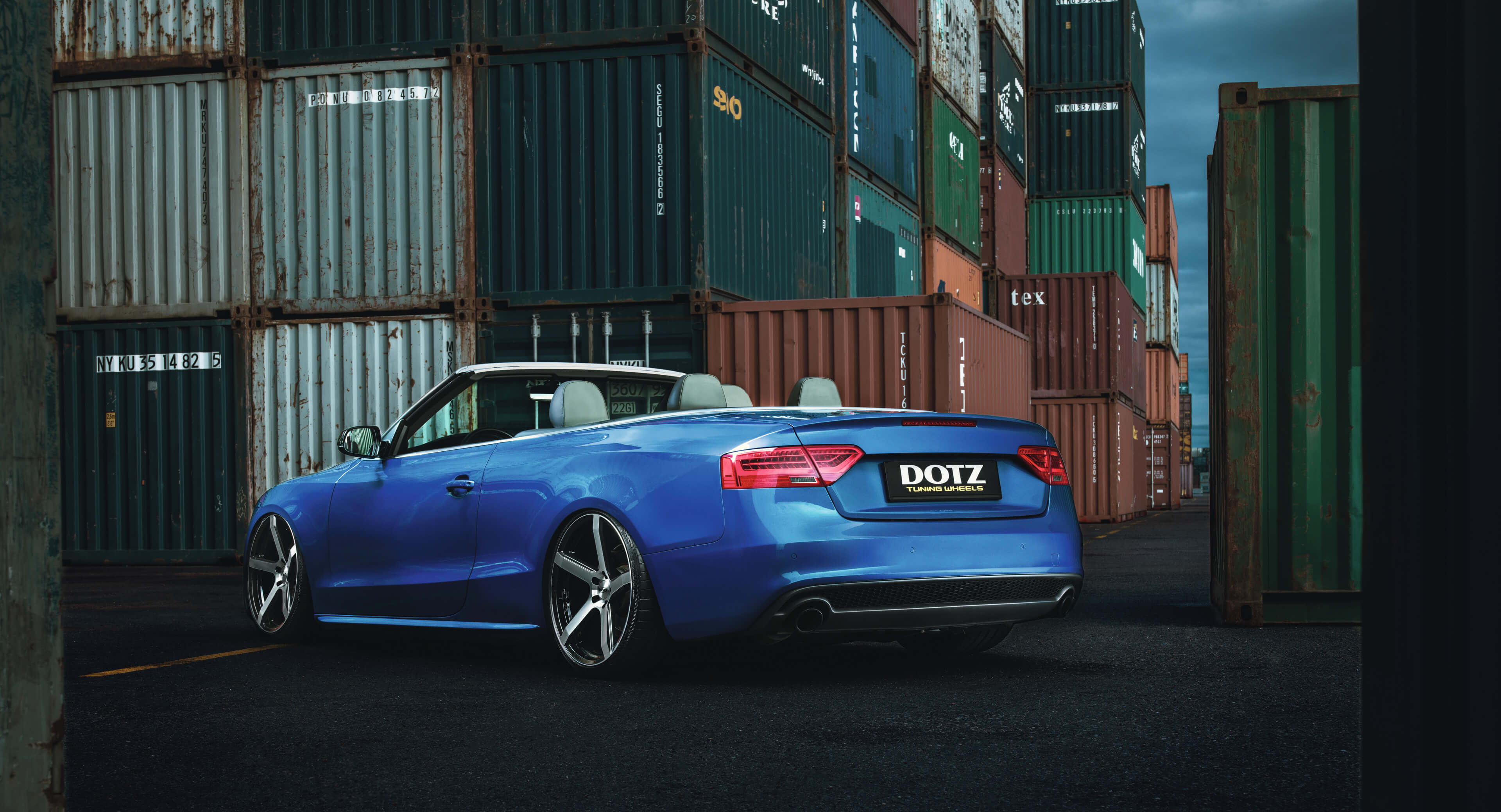 DOTZ CP5 dark alloy wheel 5-spoke Audi A5 Cabrio 