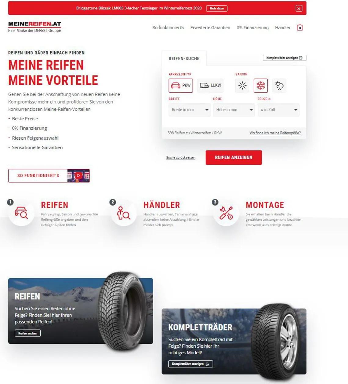 Oberfläche Meinereifen At
