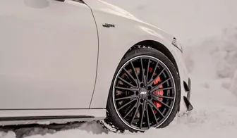 AEZ Berlin black Mercedes A45s Seite
