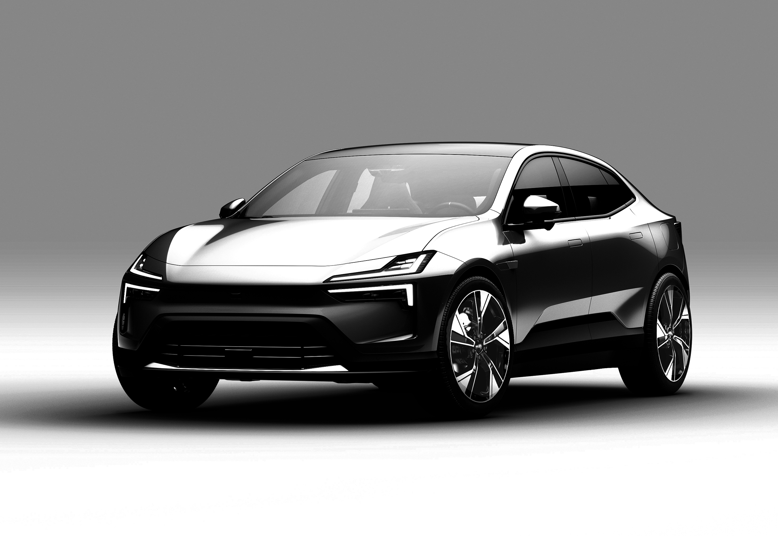 Polestar 4 Med MAK Malmö Dark Fälgar Från OCL Brorssons