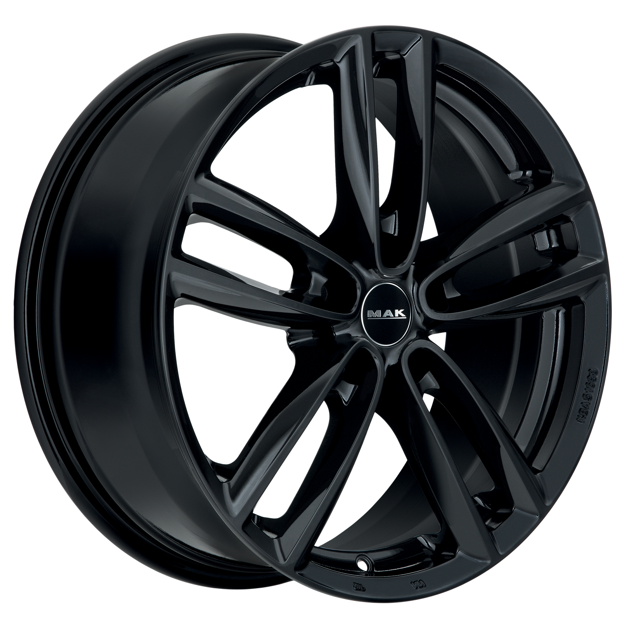 MAK Oxford Gloss Black 3 4