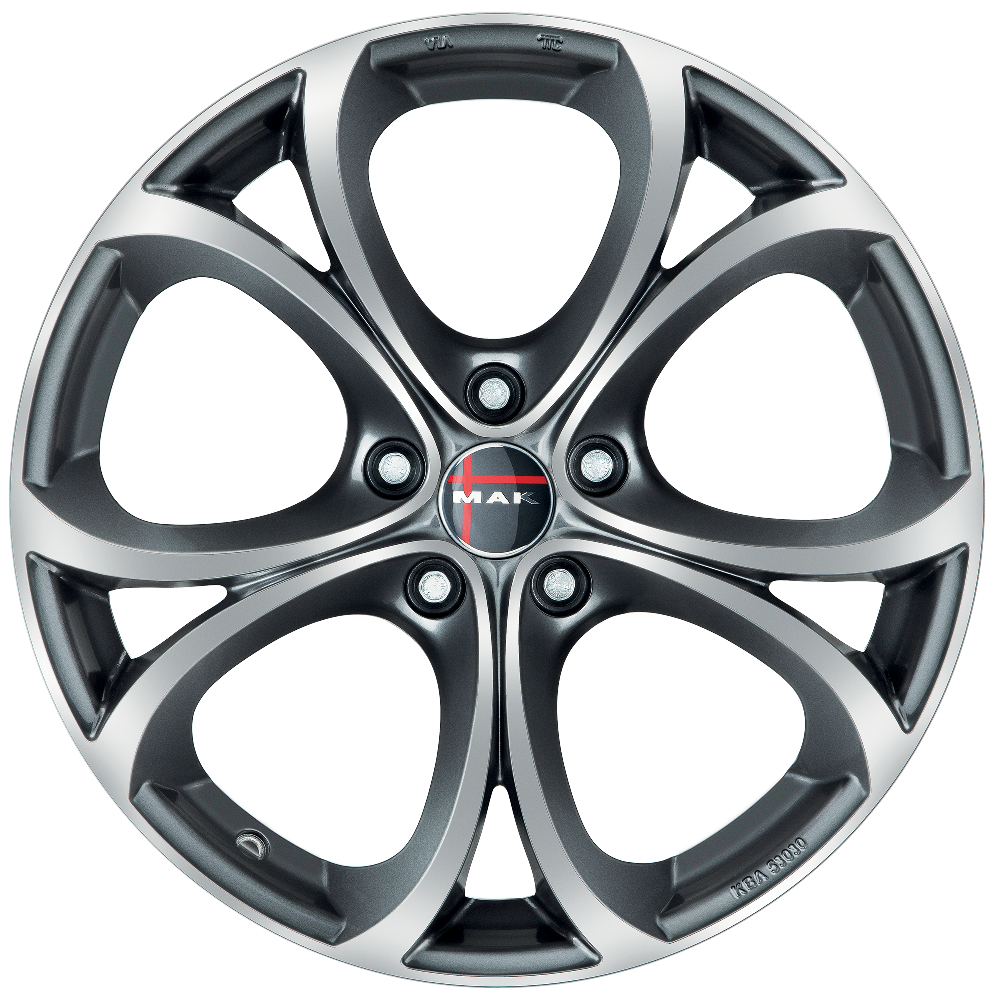 MAK Lario Gun Metallic Mirror Front (1)