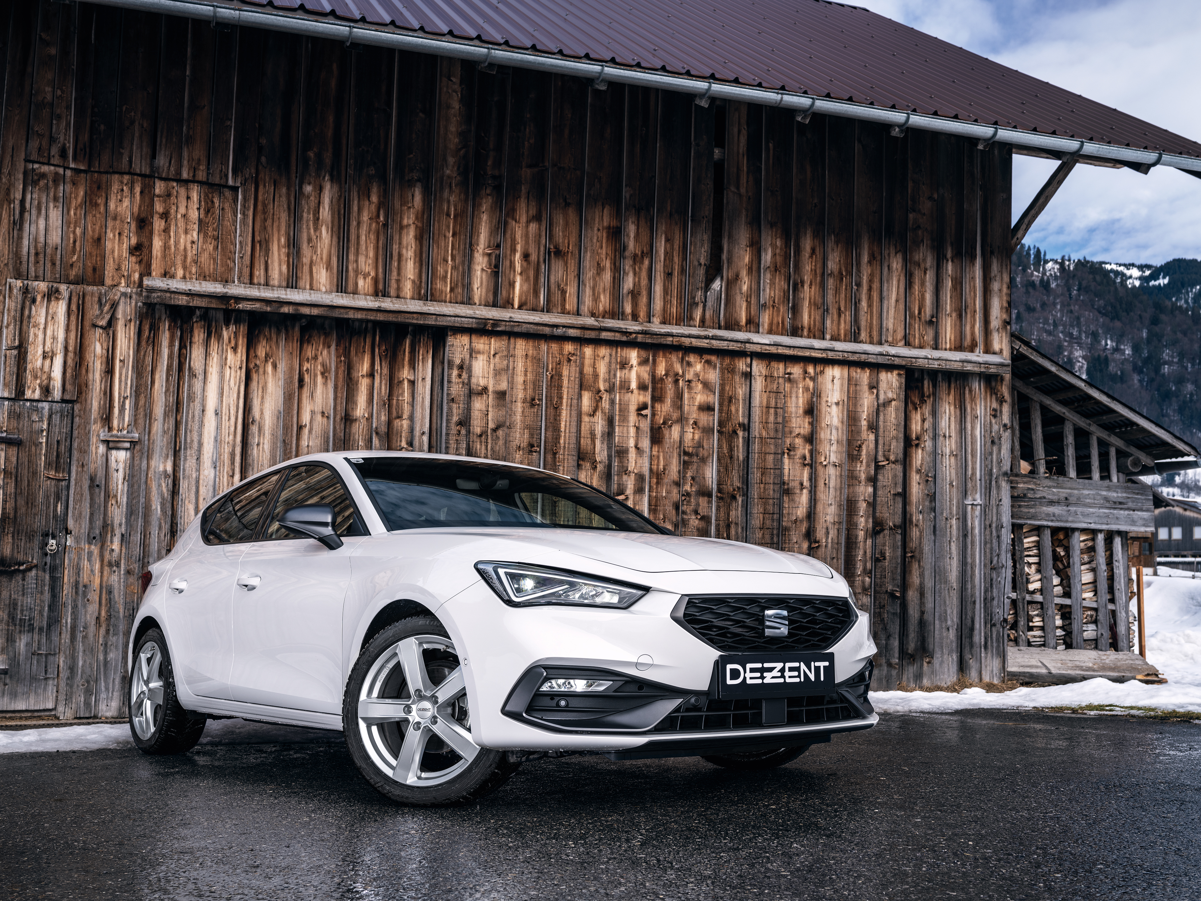 DEZENT TU Silver auf Seat Leon