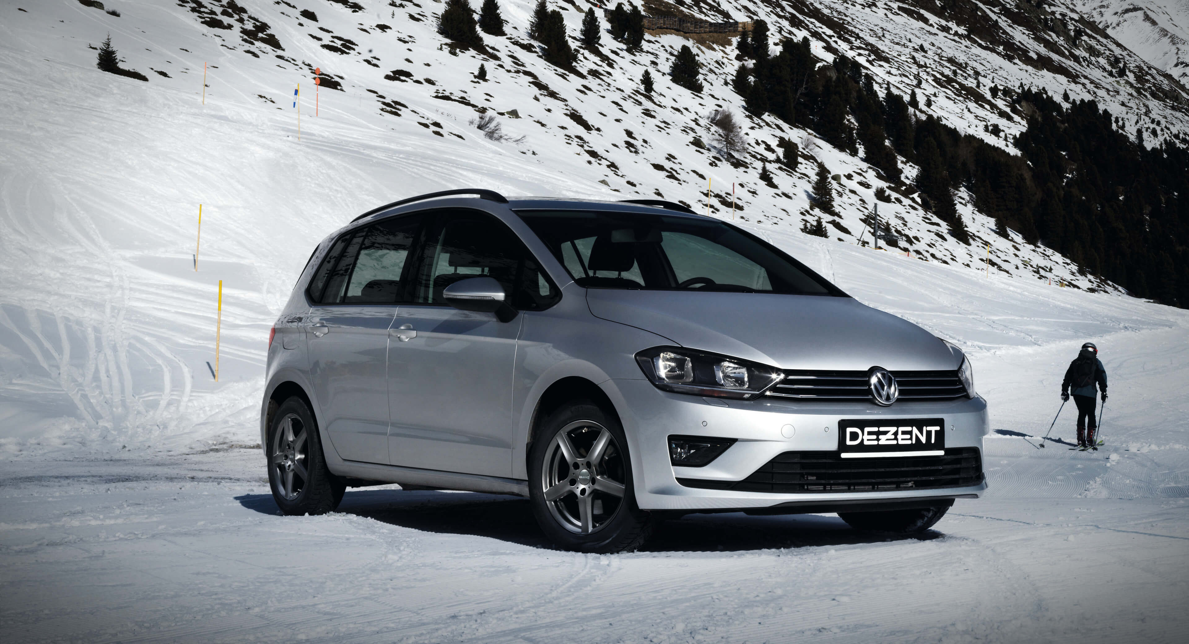 VW Golf DEZENT TY graphite matt Alufelge Allrounder