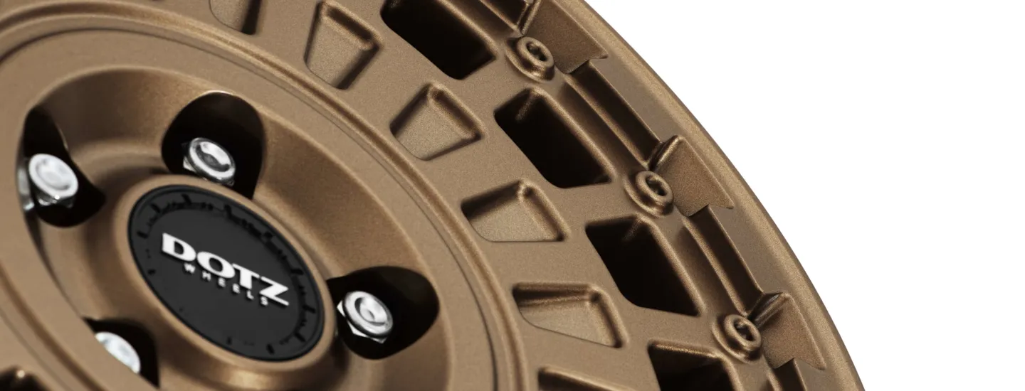DOTZ 4x4 Talara bronze detail
