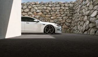 DOTZ MarinaBay dark Tesla Model S Plaid side
