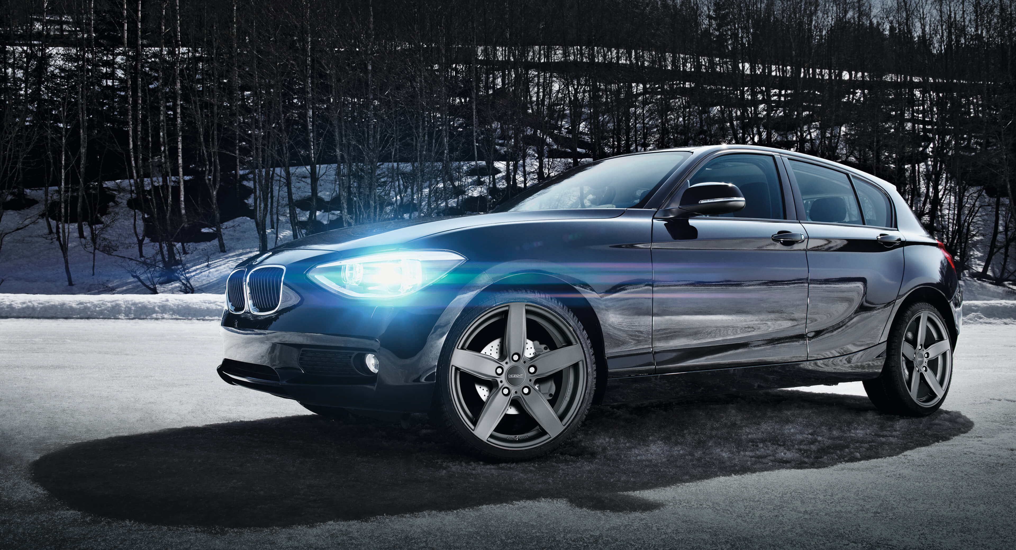 DEZENT TB graphite BMW 1 Series front