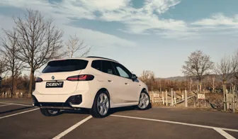 DEZENT KB silver BMW 2 Active Tourer Heck