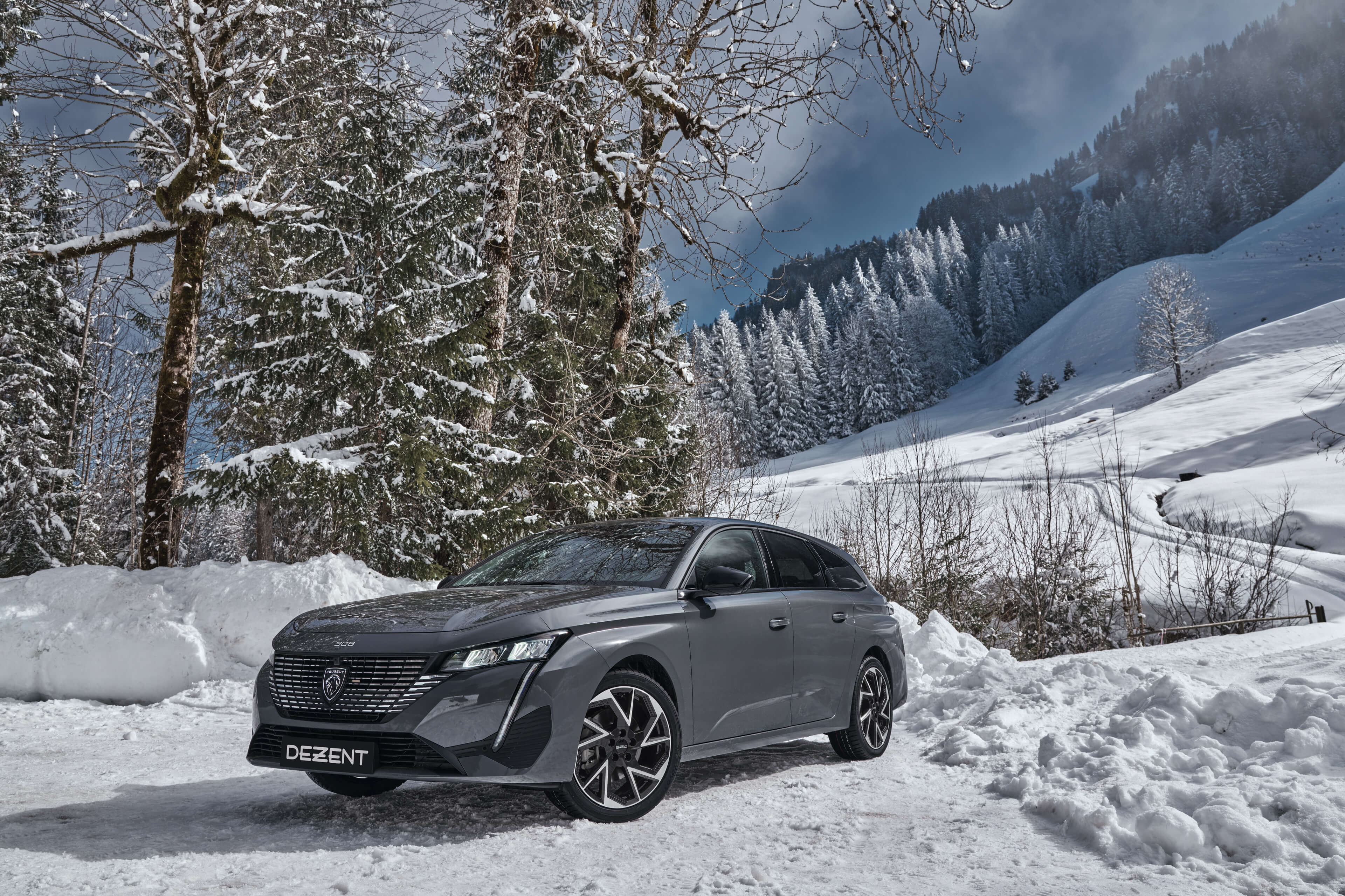 DEZENT AP dark Peugeot 308 front