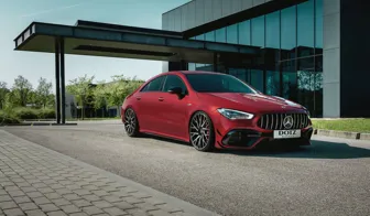 DOTZ Fuji dark Mercedes CLA 45 frontal