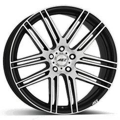 AEZ Cliff dark sportive alloy wheel side