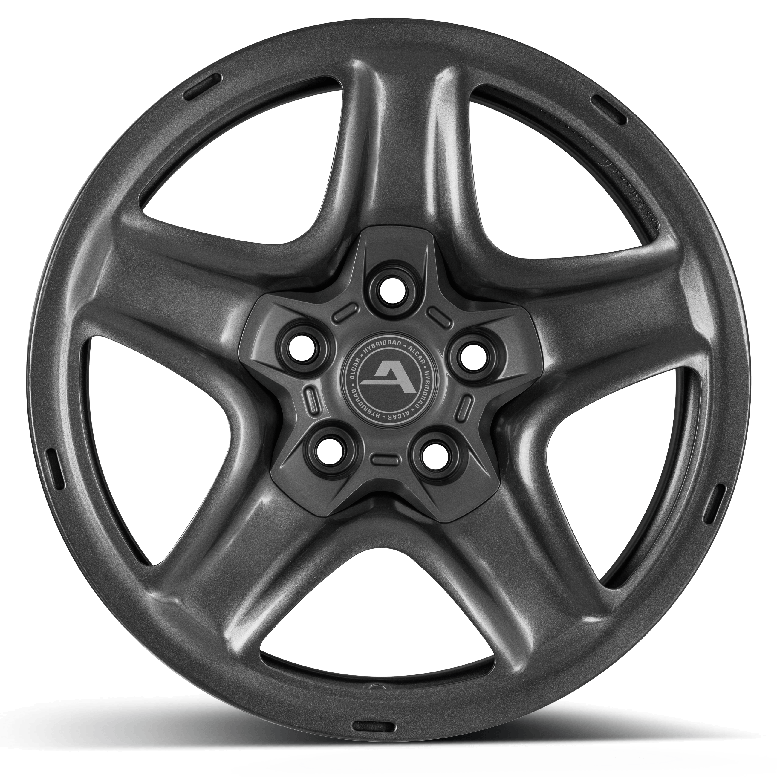 ALCAR hybrid wheel 09 grey frontal